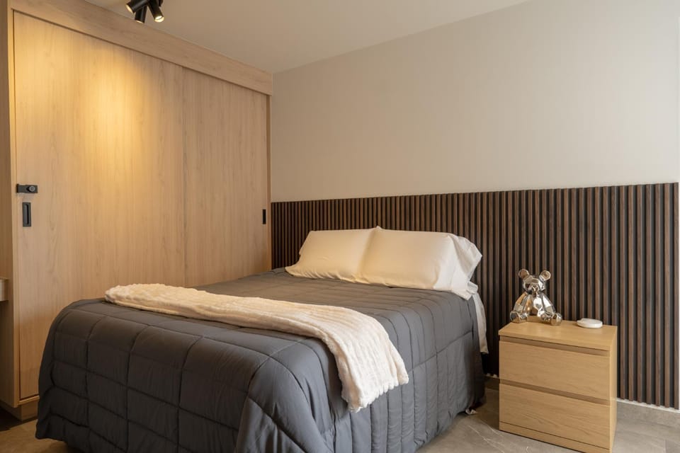 Bed, Photo of the whole room, Bedroom, wardrobe