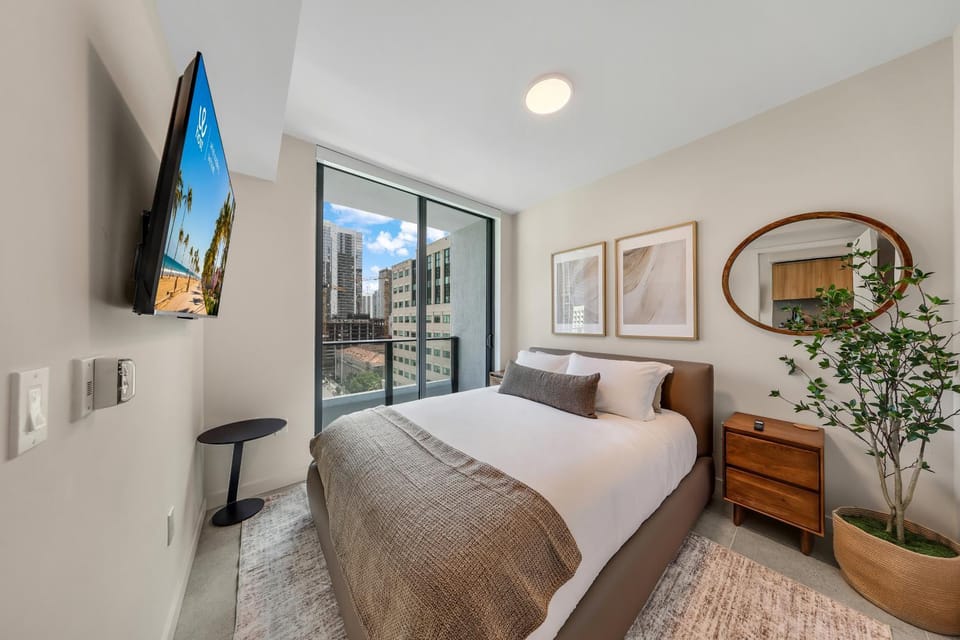 Bed, Bedroom
