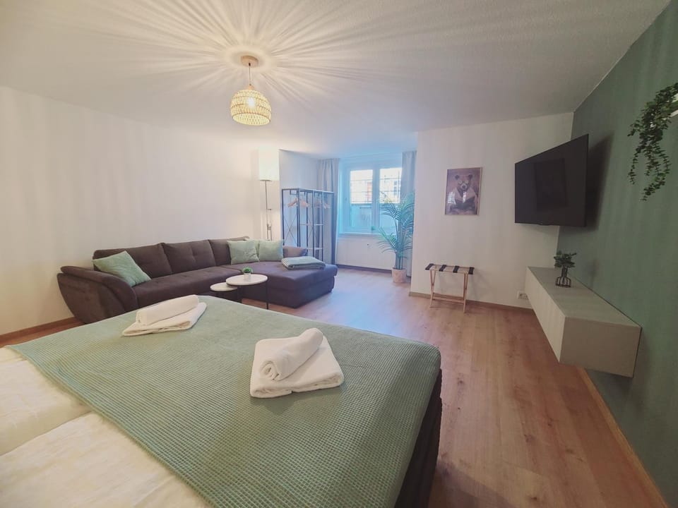 Living room, Bedroom