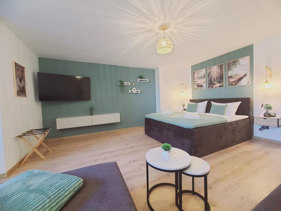 Living room, Bedroom