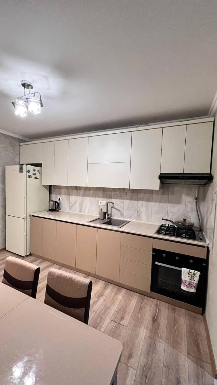 Kitchen or kitchenette, Dining area, oven