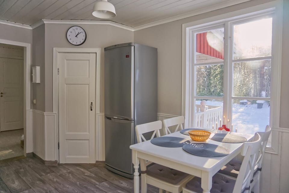 Kitchen or kitchenette, Dining area