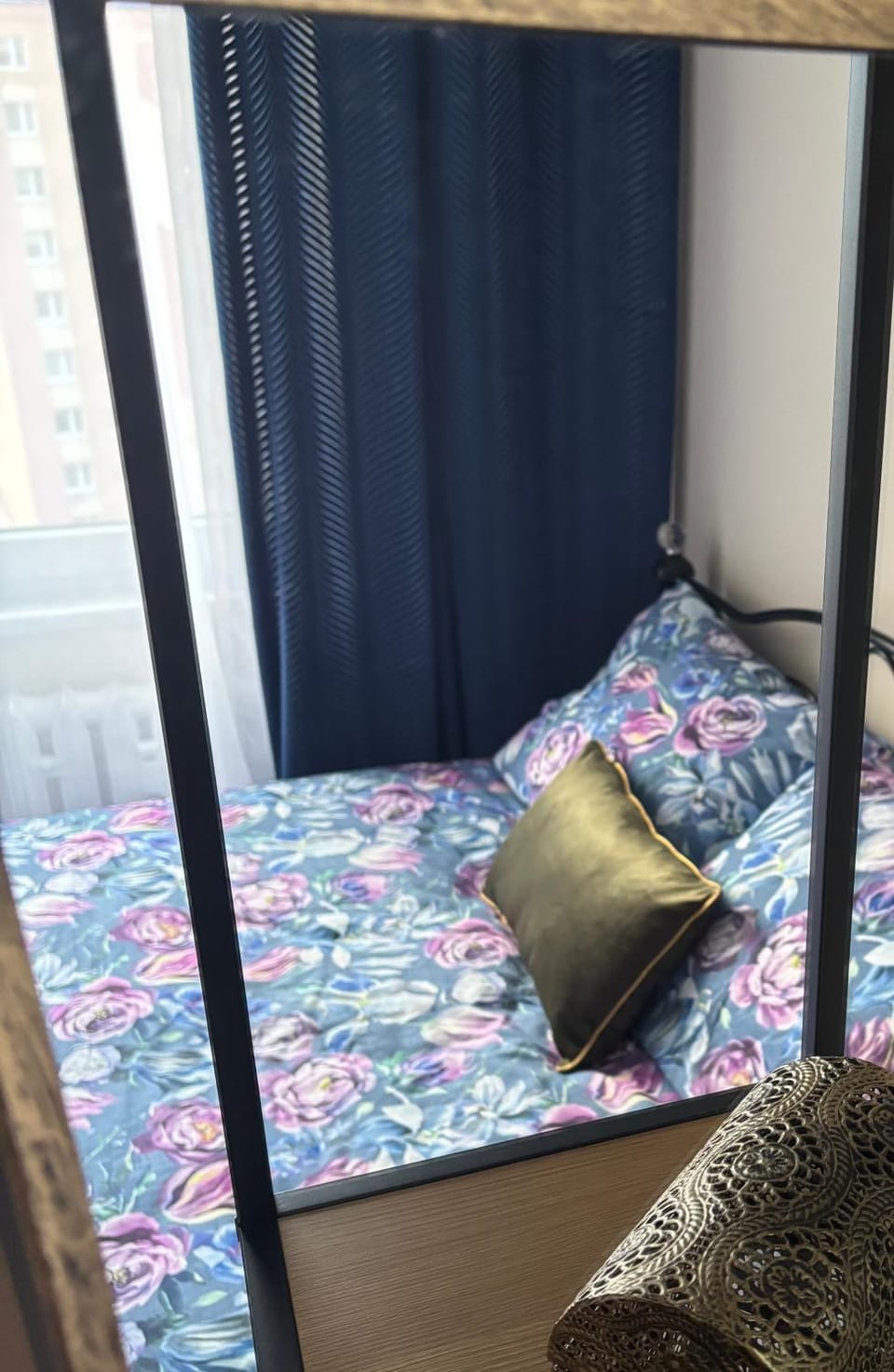 Bed, Sunset, wardrobe