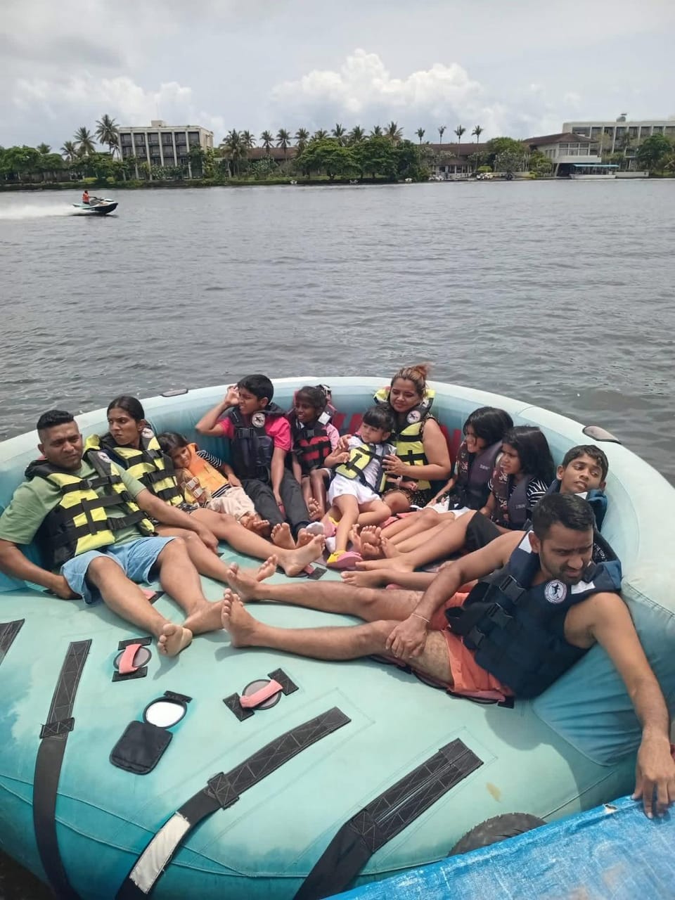 Roma Chill Water Sports& Cafe Docked boat in Western Province