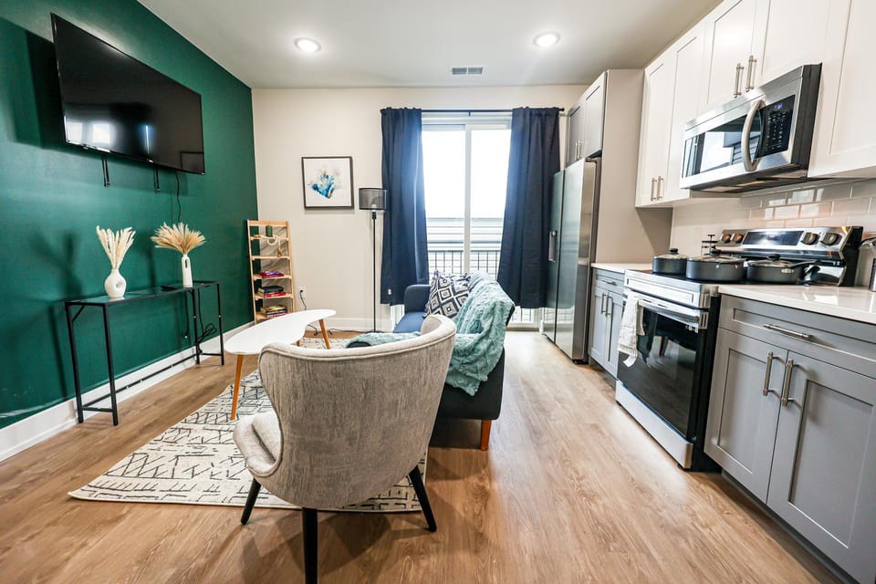 1Bed1Bath KingBedCentral,WD,WIFI Apartment in Philadelphia