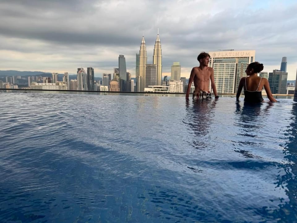 Day, People, Natural landscape, City view, Pool view, Swimming pool, group of guests