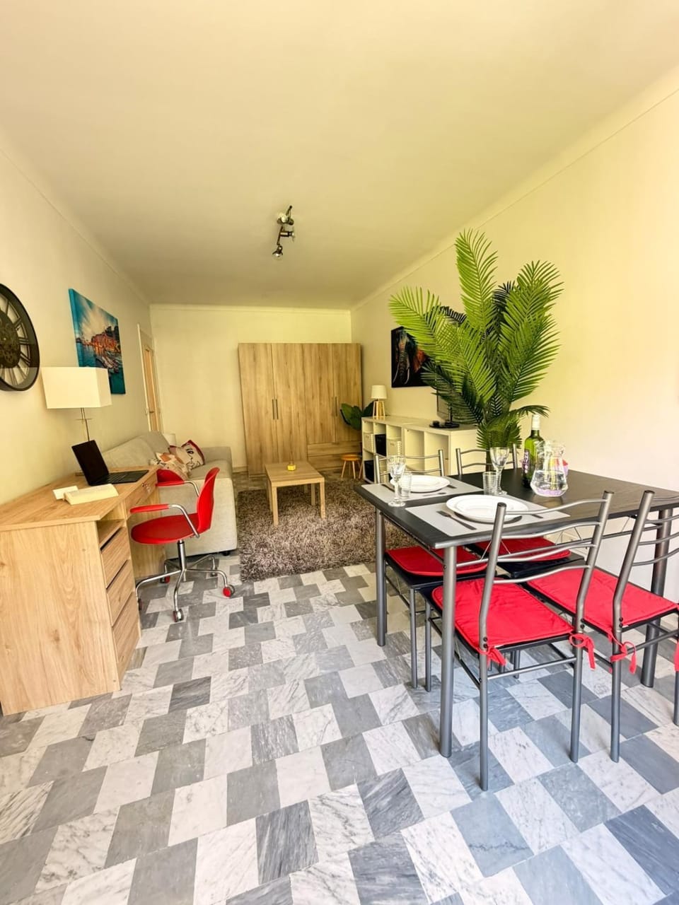 Le Landelle Azur - Studio Lumineux à Menton Apartment in Menton