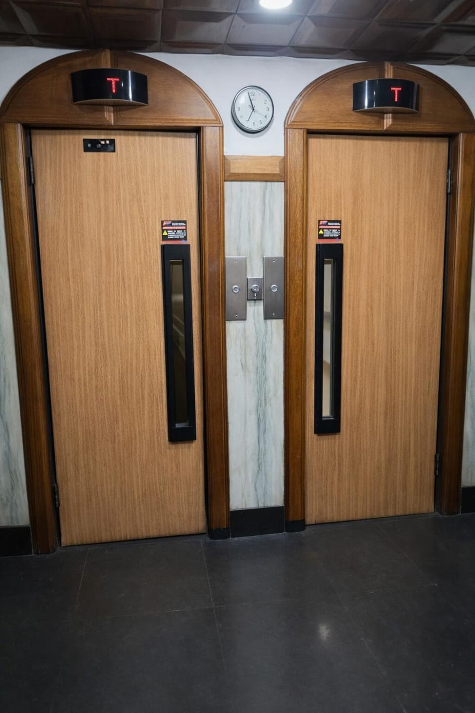 Property building, elevator