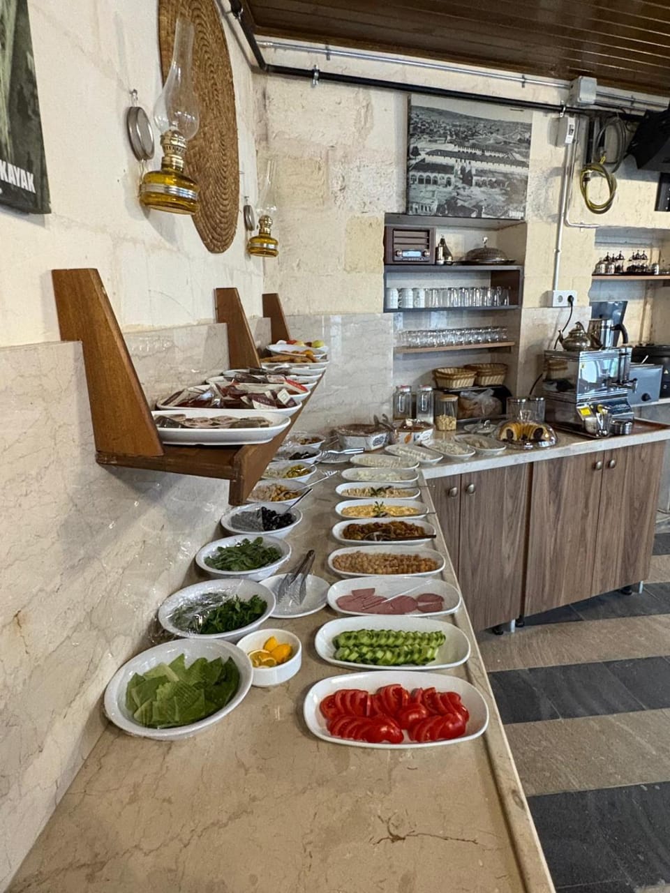 Buffet breakfast
