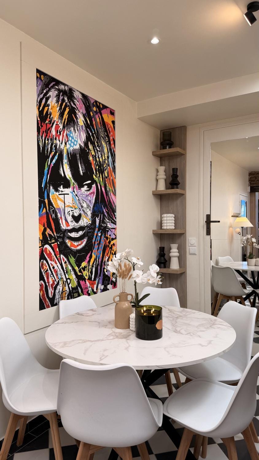 Les Puces, Saint-Ouen - 6 people Apartment in Saint-Denis, France