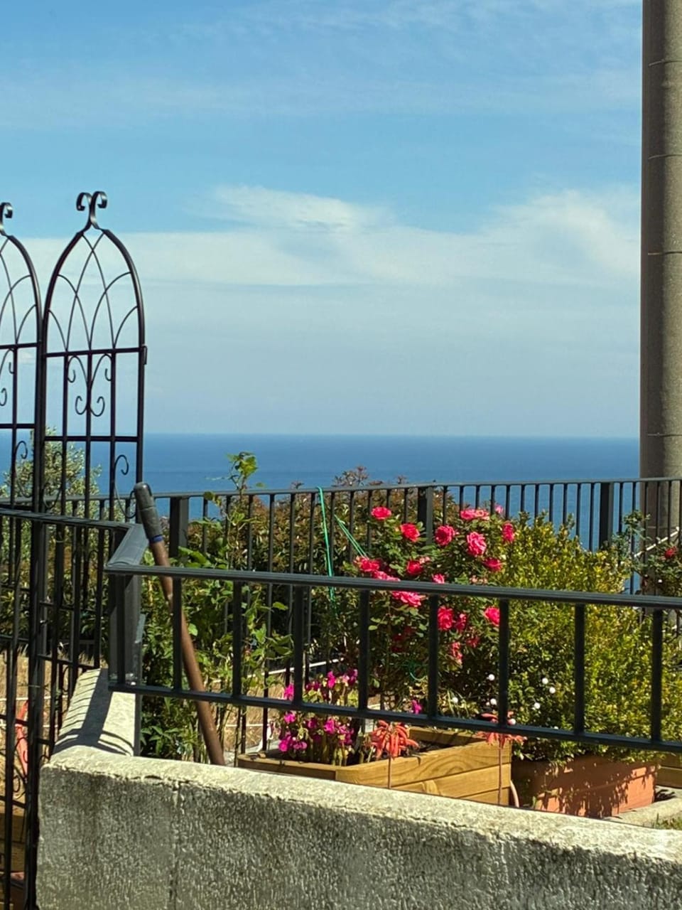 Natural landscape, View (from property/room), Balcony/Terrace, Sea view
