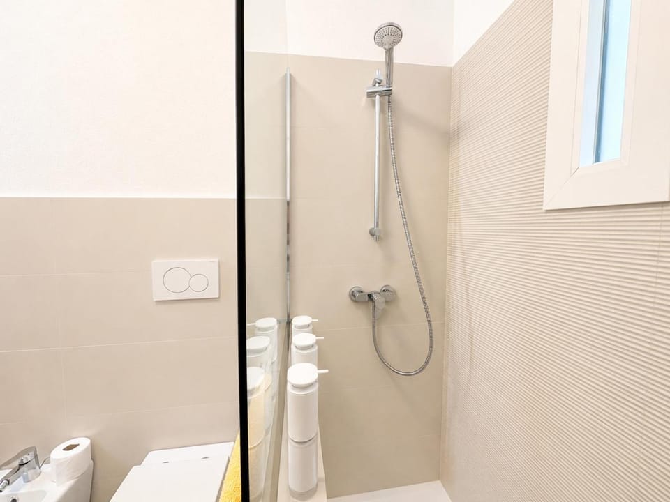 Shower, Toilet, Bathroom, towels