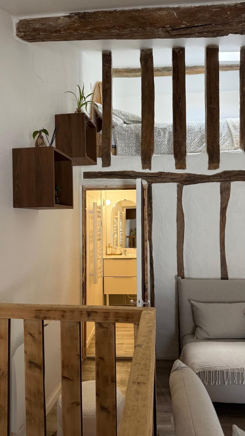 Bathroom, Living room