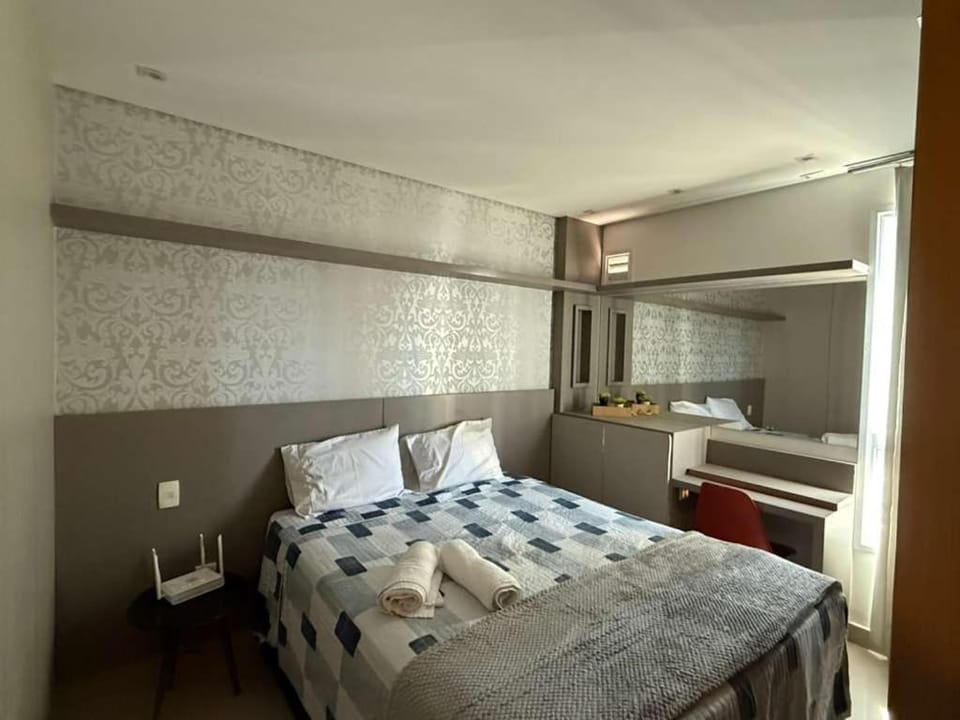 Flat Aconchegante DNA 16 próximo ao Vaca Brava Apartment in Goiania