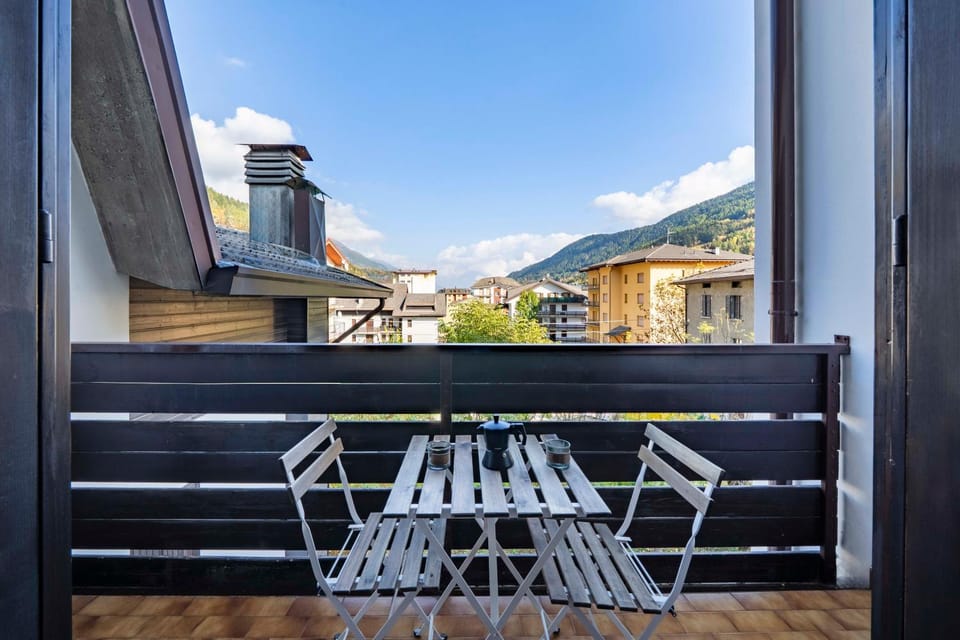 Vista piste da sci - Aprica Centro - Piste a 2 min, Wifi Apartment in Aprica