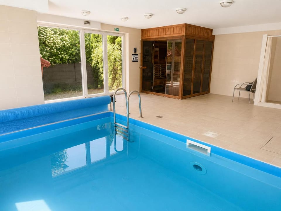 Sauna, Pool view, Swimming pool