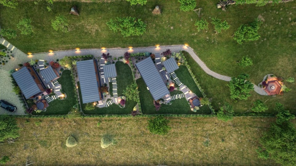 Natural landscape, Bird's eye view