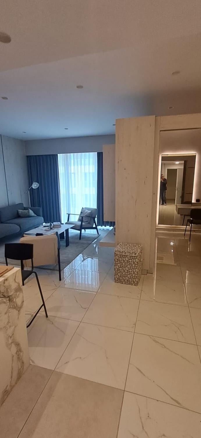 Bird's eye view, Living room, Seating area, Dining area