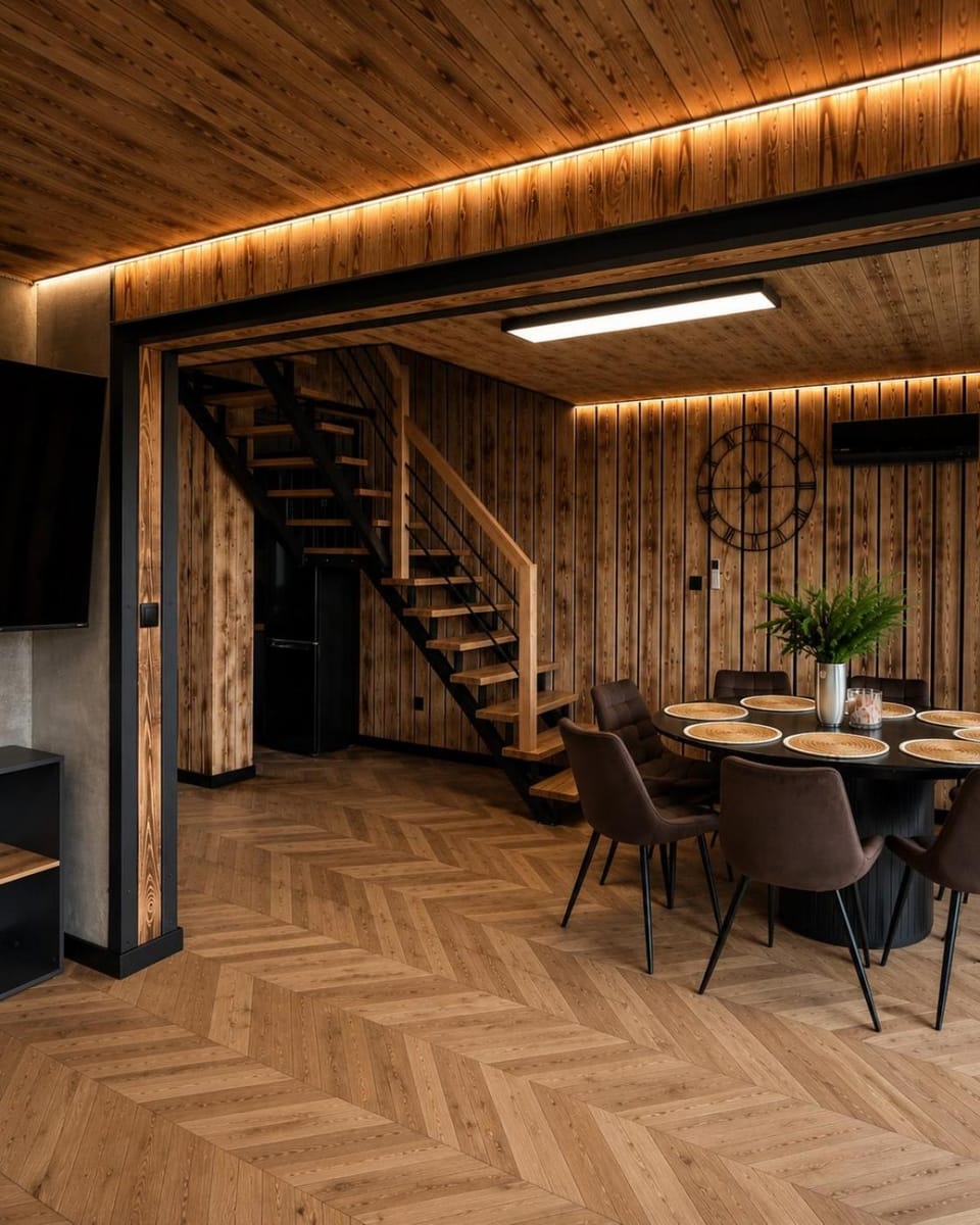 Living room, Dining area