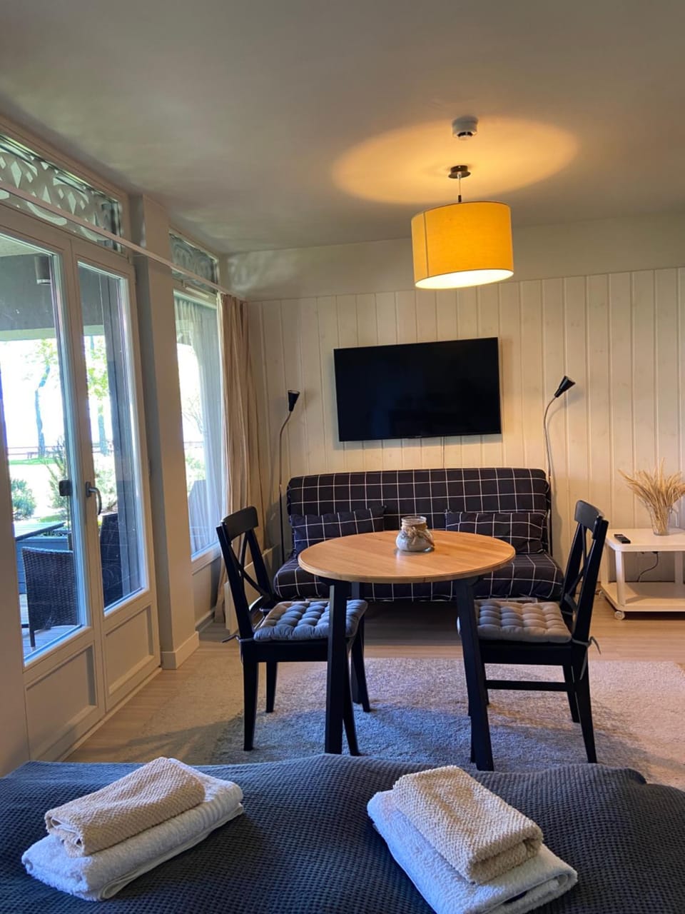 Lagoon-view apartment in Preila Apartment in Klaipėda County, Lithuania