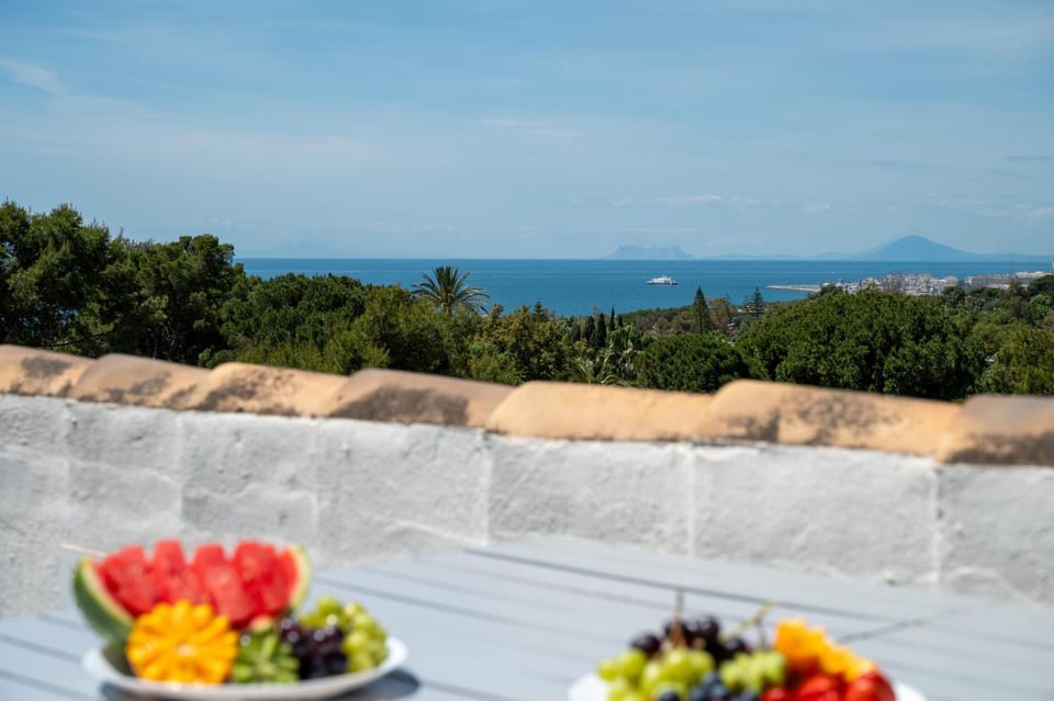 Natural landscape, Food, Sea view