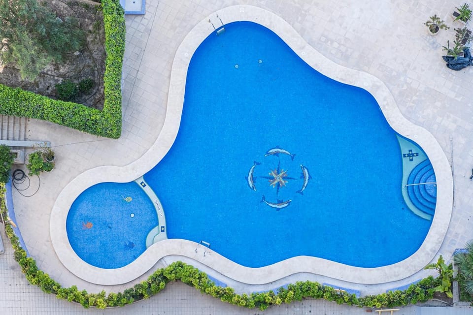 Pool view, Swimming pool