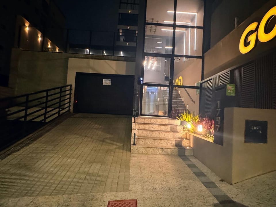 Property building, Facade/entrance, Night