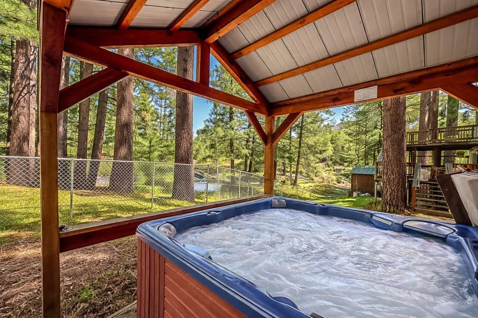 Day, Natural landscape, Hot Tub