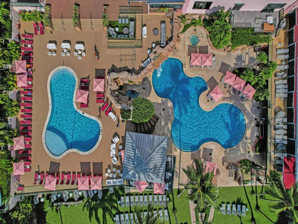 Bird's eye view, Pool view, Swimming pool