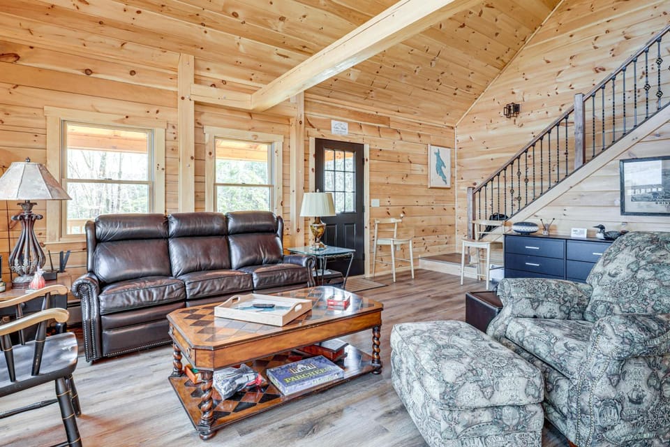 Newfound Lake Getaway: Cabin w/ Deck, Fire Pit Cabin in Newfound Lake