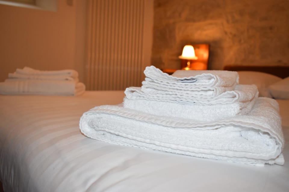 Decorative detail, towels