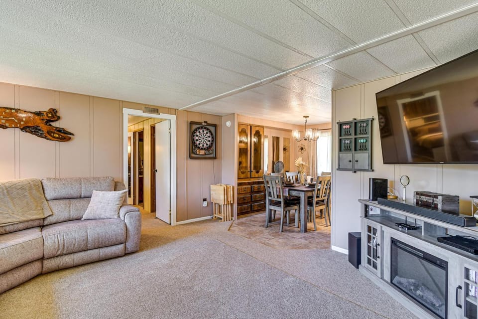 Private Dock & Furnished Deck! Cozy Belfair Escape House in Hood Canal