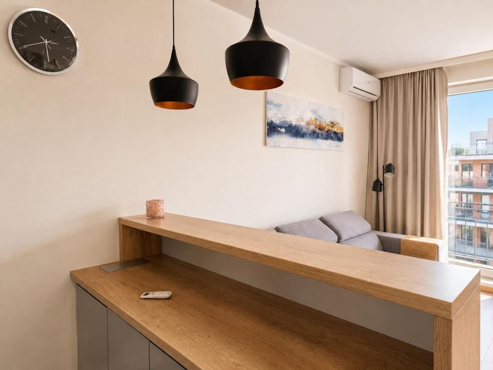 Living room, air conditioner
