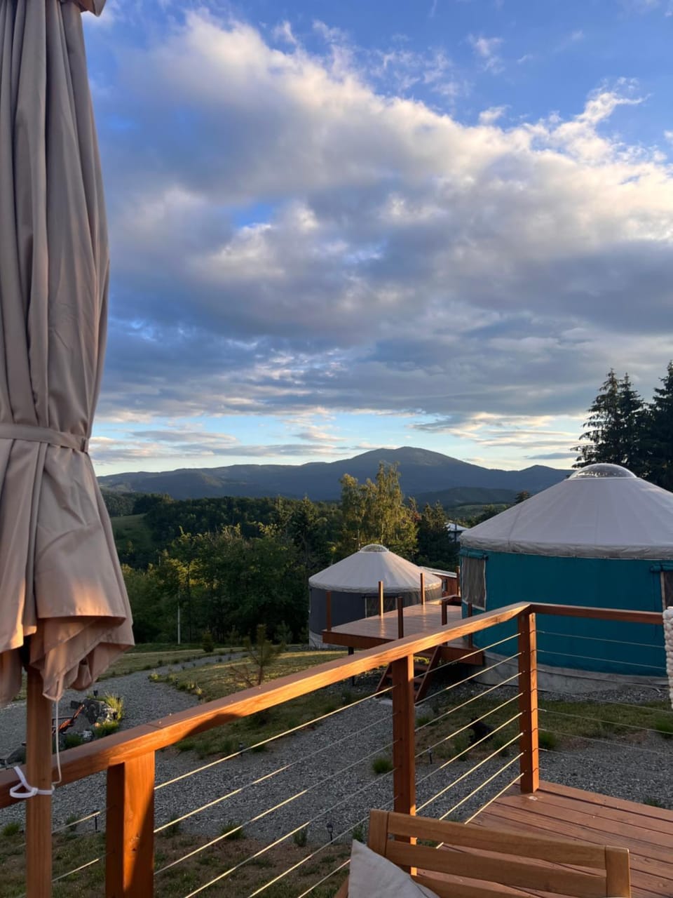 ETER Yurt Retreat House in Serbia