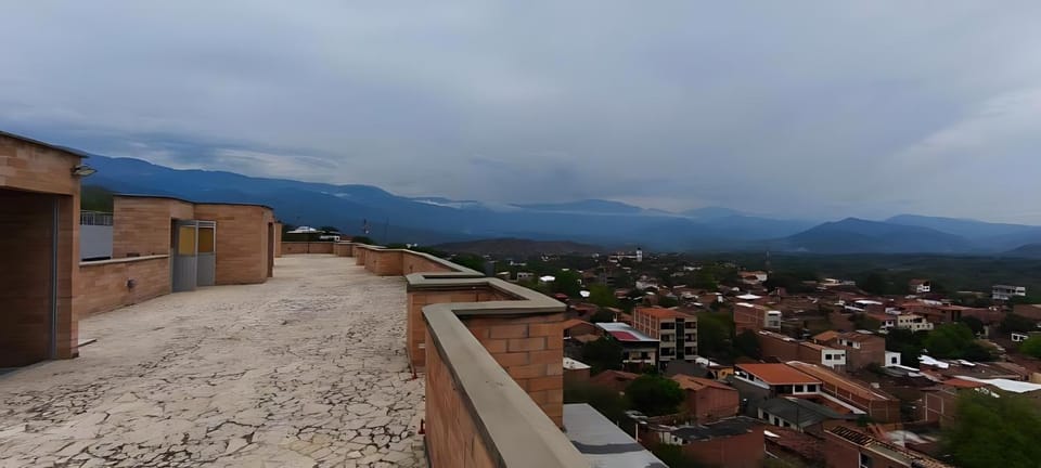 Nearby landmark, Natural landscape, City view, Mountain view