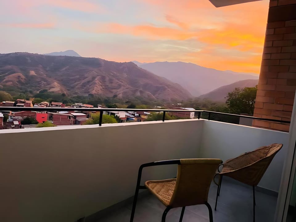 Natural landscape, View (from property/room), Balcony/Terrace, Sunset