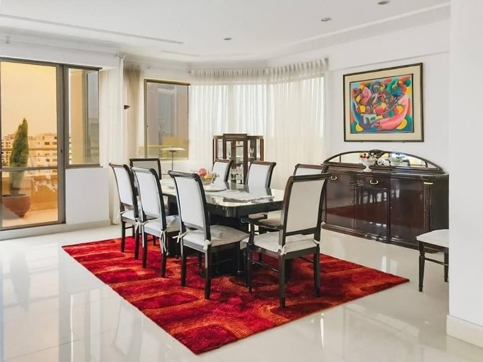 3BR Sky Oasis Penthouse with City Views Parking Country Club Zone House in Cochabamba