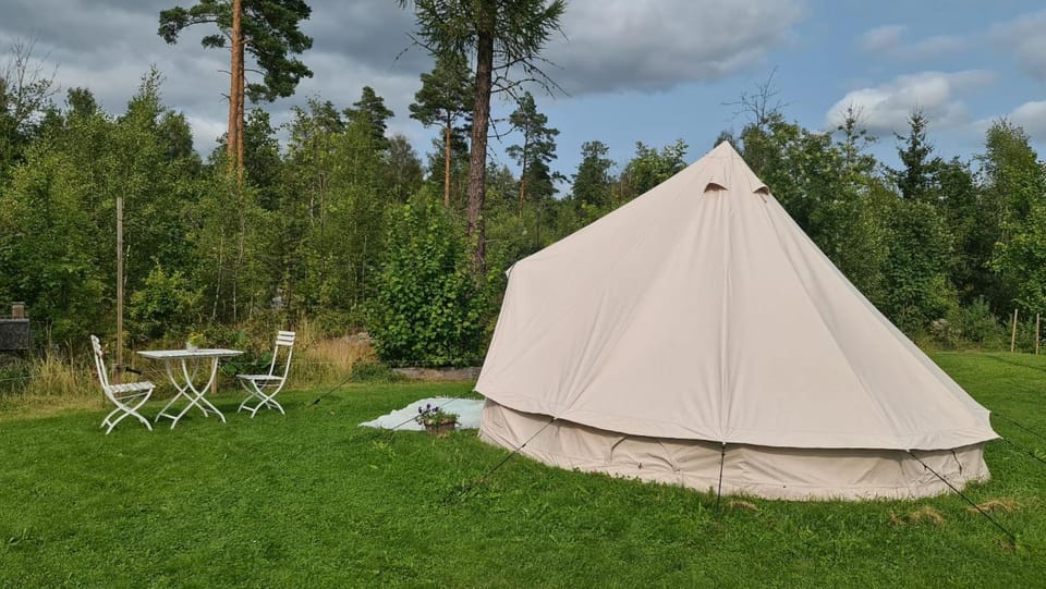 Glampingtält Luxury tent in Stockholm County