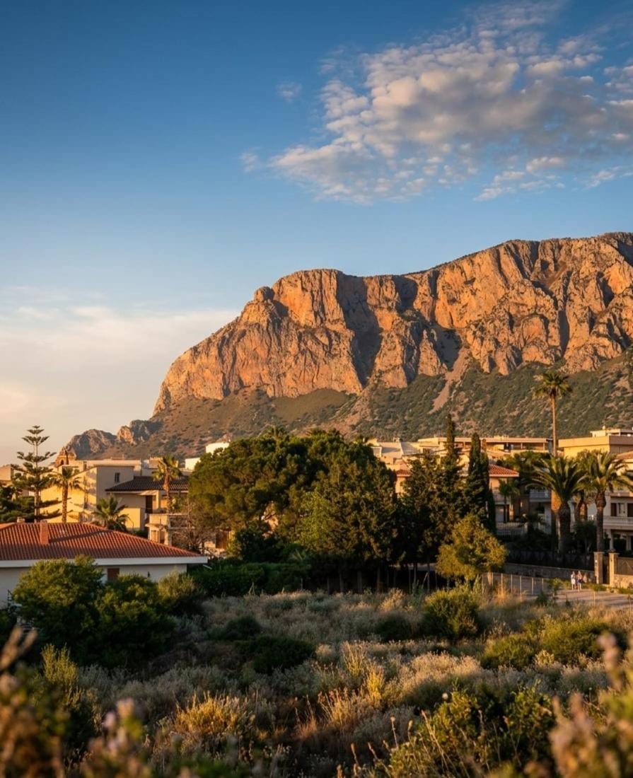 Nearby landmark, Spring, Day, Natural landscape, Mountain view