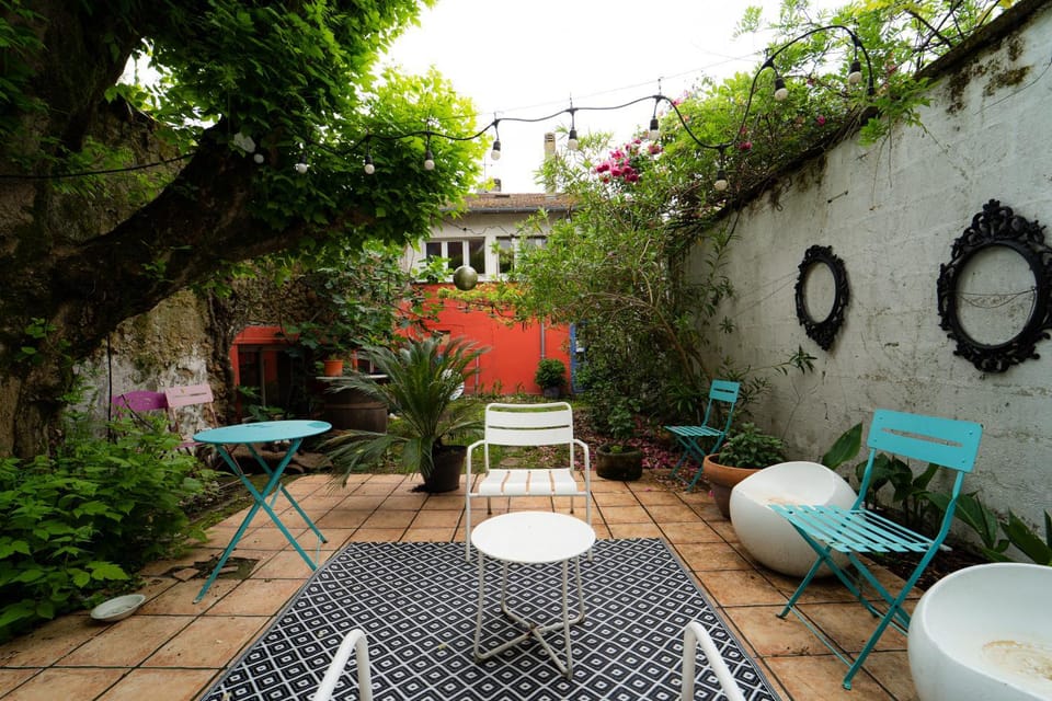 Patio, Spring, Day, Garden, Garden, Garden view