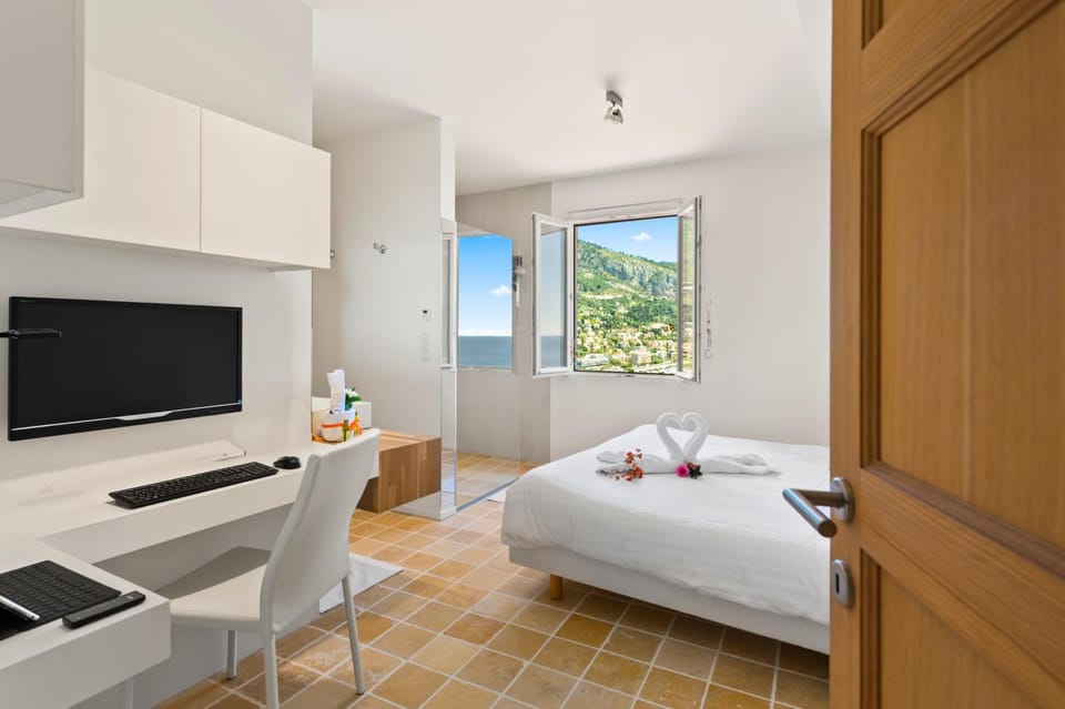 VIEUX CHATEAU III - Maison exceptionnelle Vue Mer Vieux Menton House in Menton