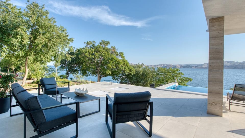 Vila Marita Private Seafront Estate Villa in Lika-Senj County