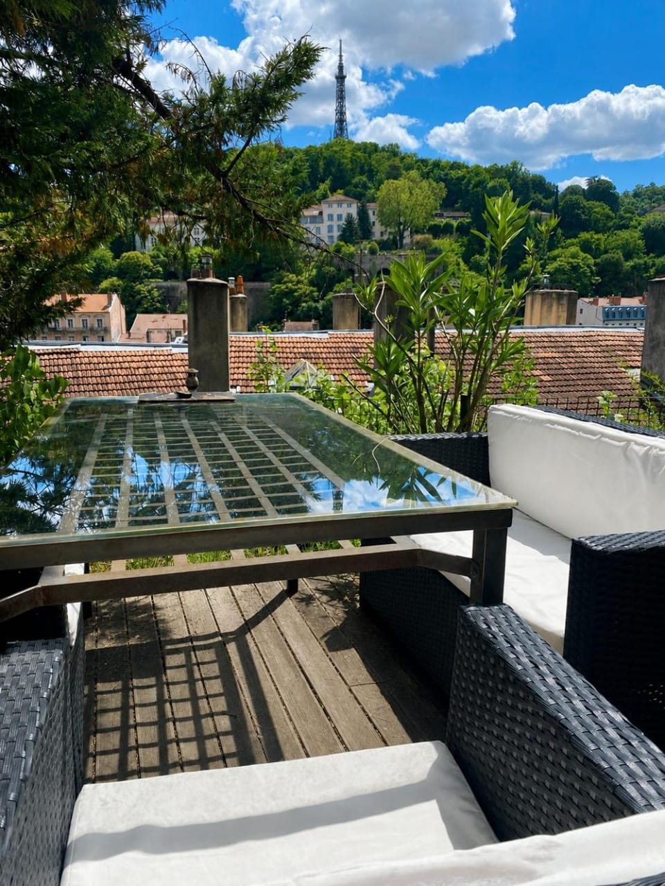 Bird's eye view, View (from property/room), View (from property/room), Balcony/Terrace, City view, Garden view