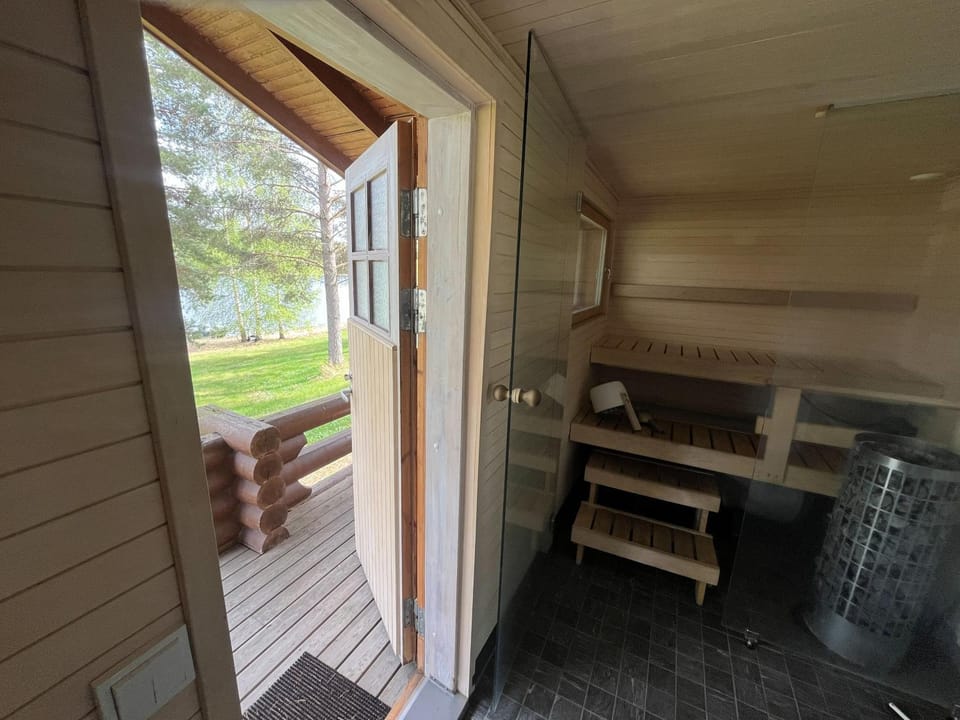 Patio, Sauna