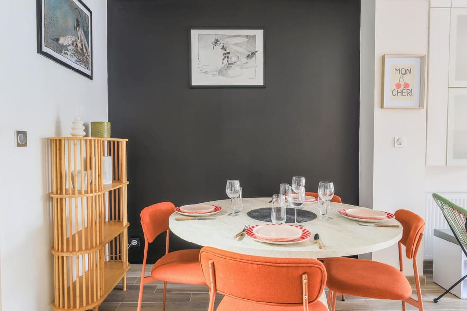Le Dumont - Garden Traditional Town centre House in Amiens
