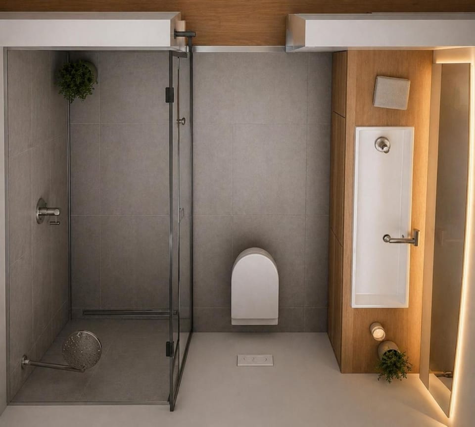Shower, Toilet, Bathroom
