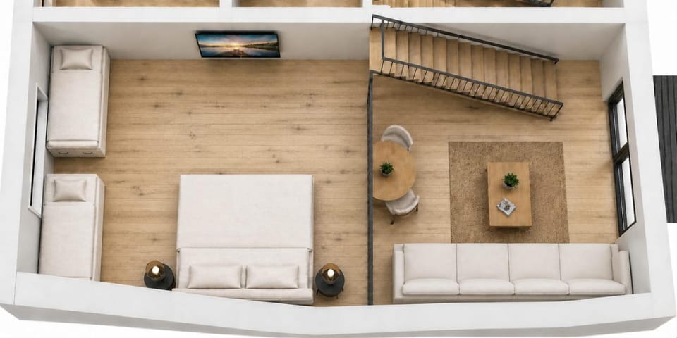 Living room, Photo of the whole room, Bedroom