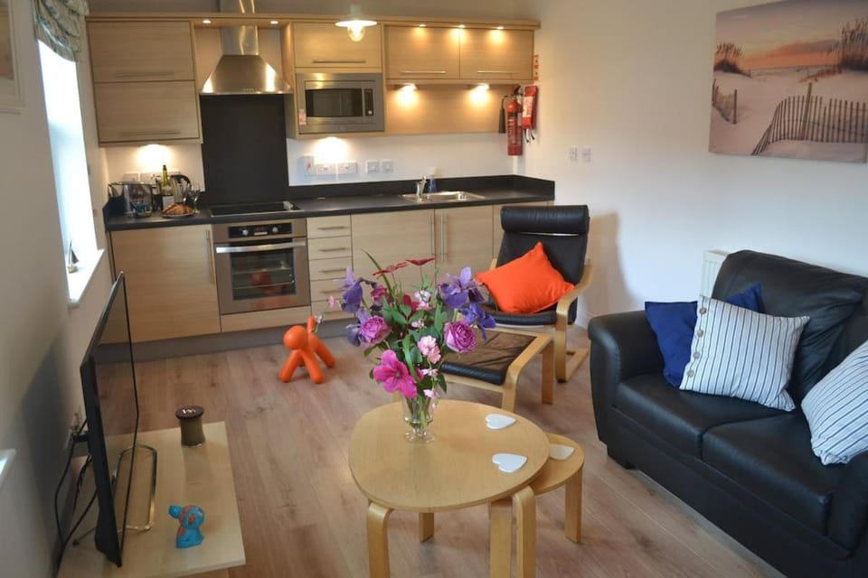 East Coast Escape The Bay Filey Pool WiFi Apartment in Primrose Valley