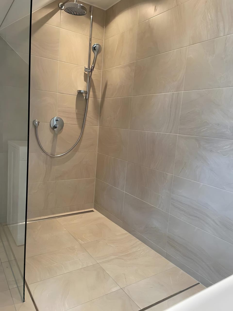 Bathroom, Living room
