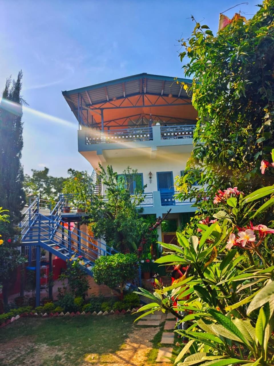 Property building, Garden